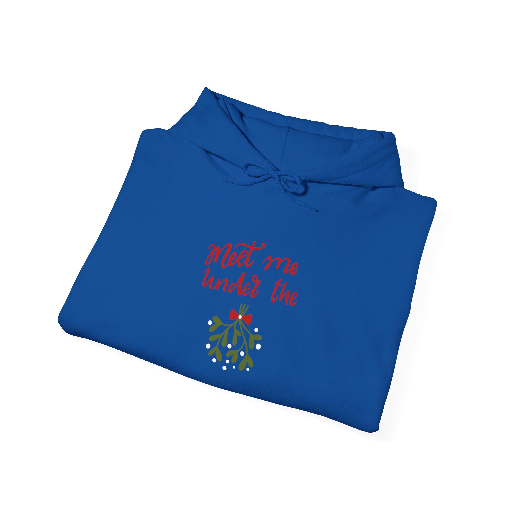 Meet Me Under The Mistletoe Unisex Heavy Blend™ Hooded Sweatshirt