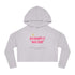 Mommy Hood Cropped Sweatshirt