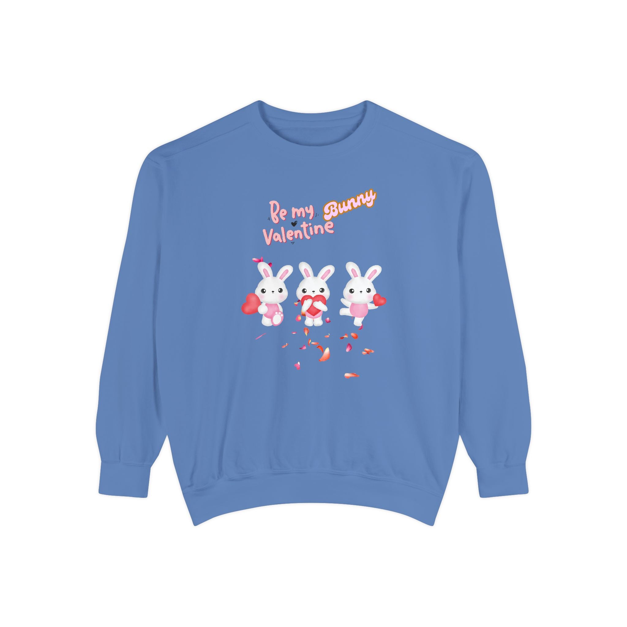 My Bunny Valentine Unisex Garment-Dyed Sweatshirt