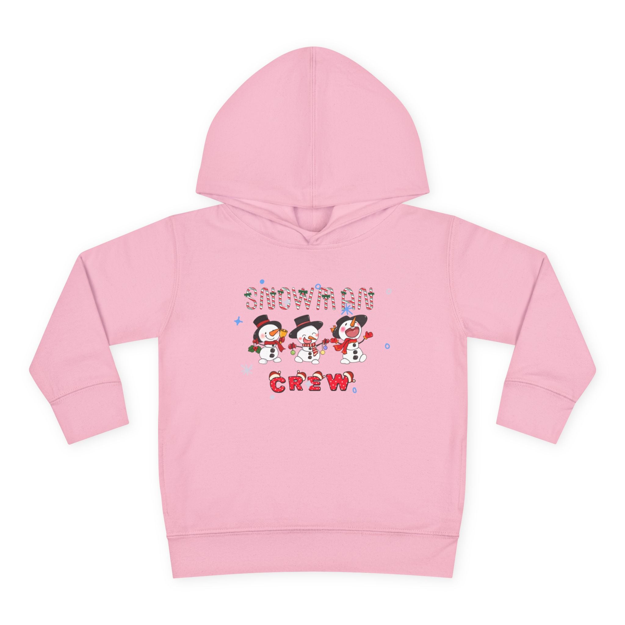 Snowman Crew Toddler Pullover Fleece Hoodie