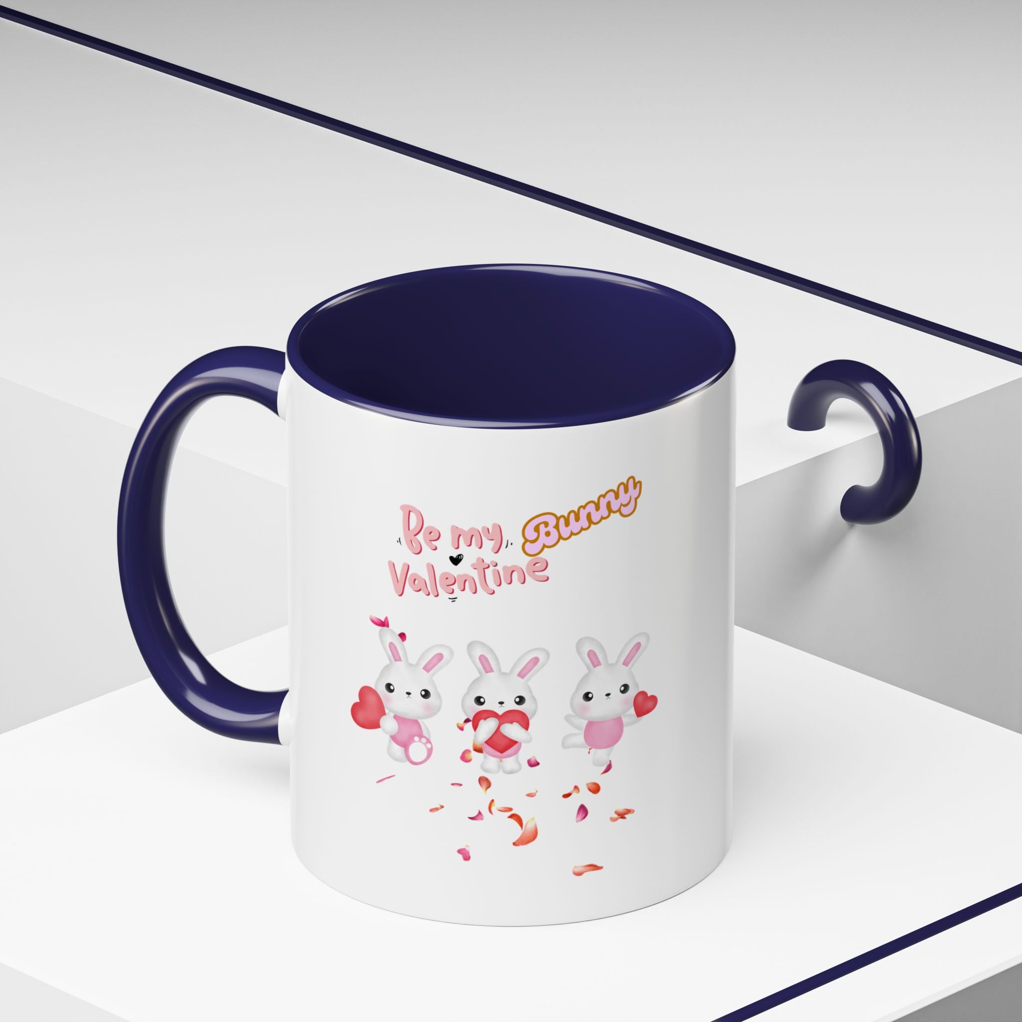 My Bunny Valentine Accent Coffee Mug (11, 15oz)