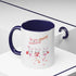 My Bunny Valentine Accent Coffee Mug (11, 15oz)