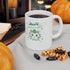 Kiss Me I'm Irish Cat Ceramic Mug