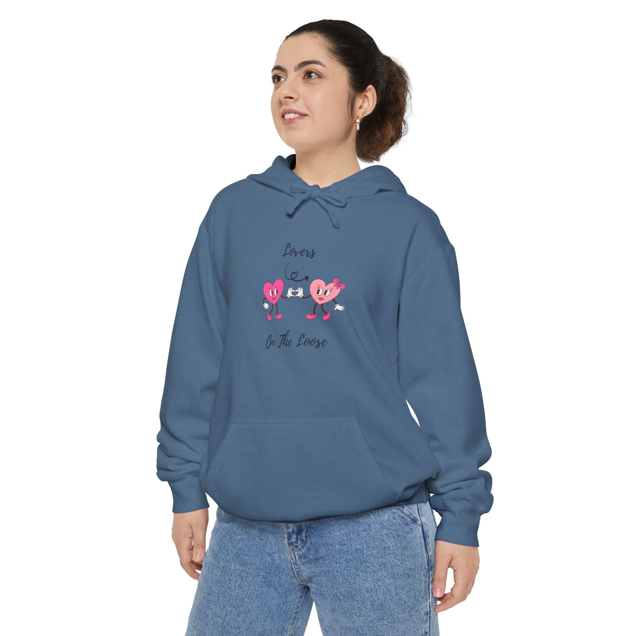 Lovers On The Loose Unisex Garment-Dyed Hoodie