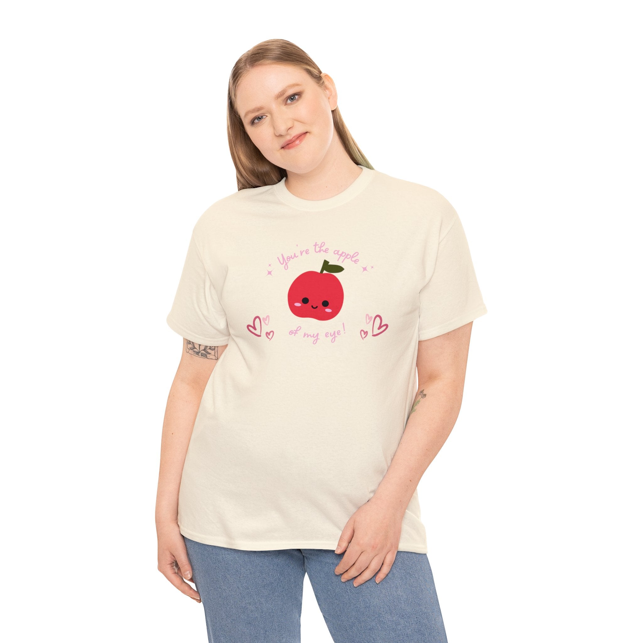You Are The Apple Of My Eyes Unisex Heavy Cotton Tee
