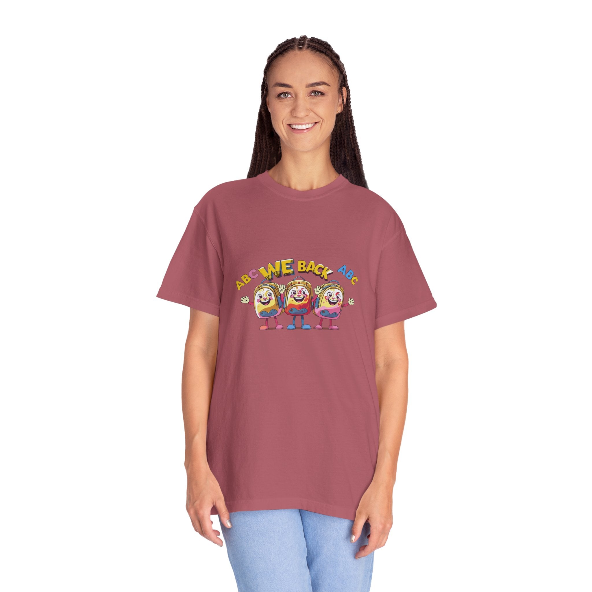 We Back Unisex Garment-Dyed T-shirt