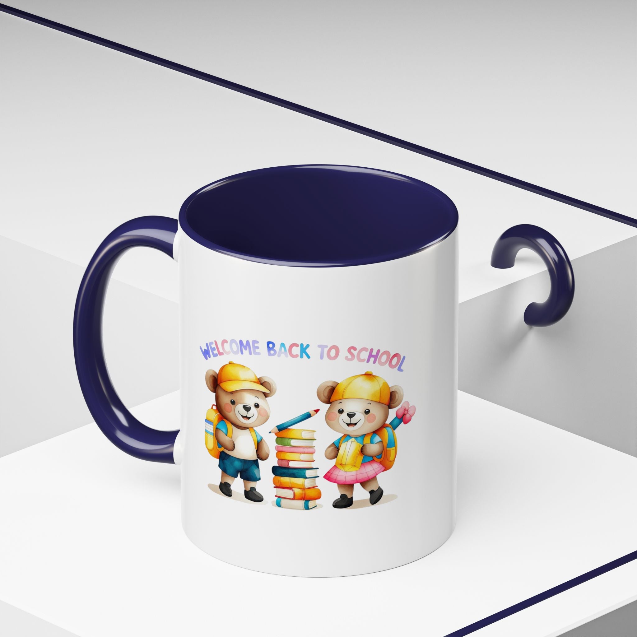 Welcome Back to School Bear Coffee Mug - 11oz, 15oz