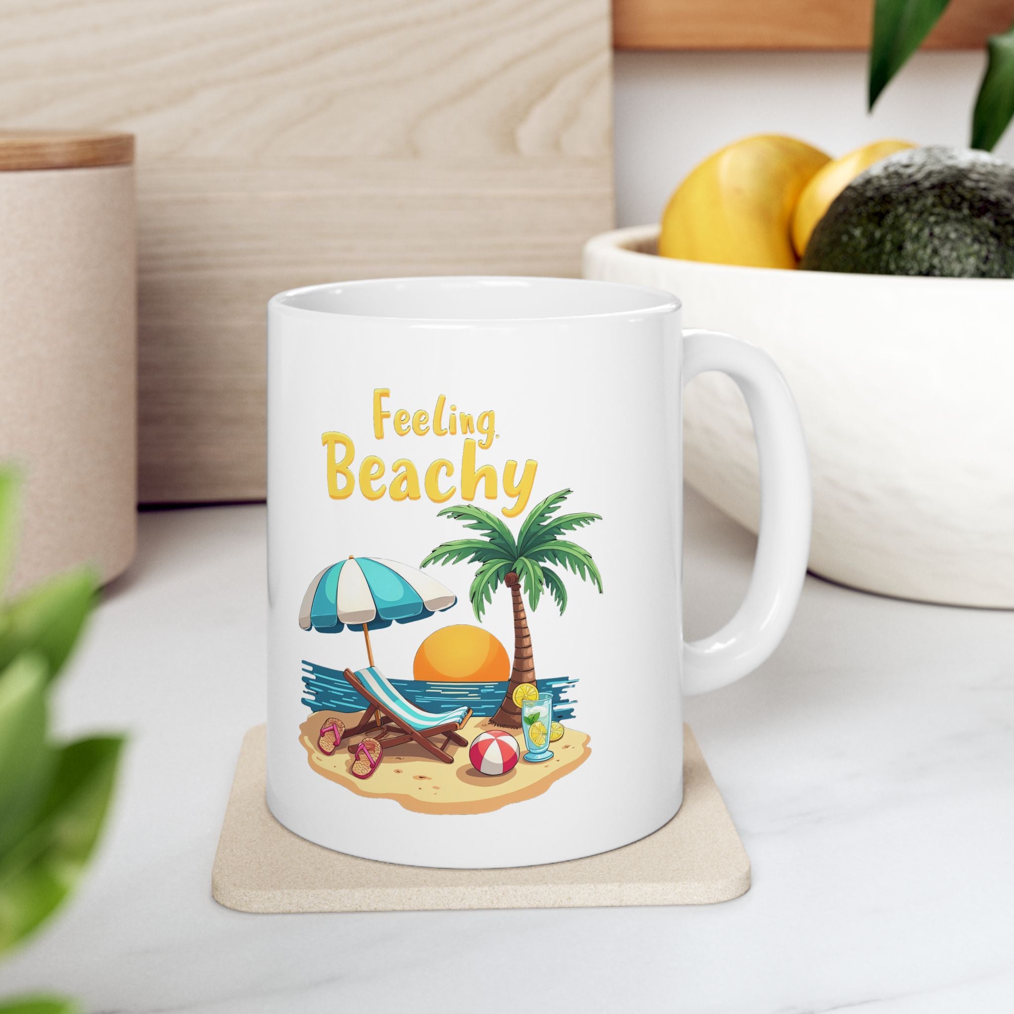 Feeling Beachy Ceramic Mug