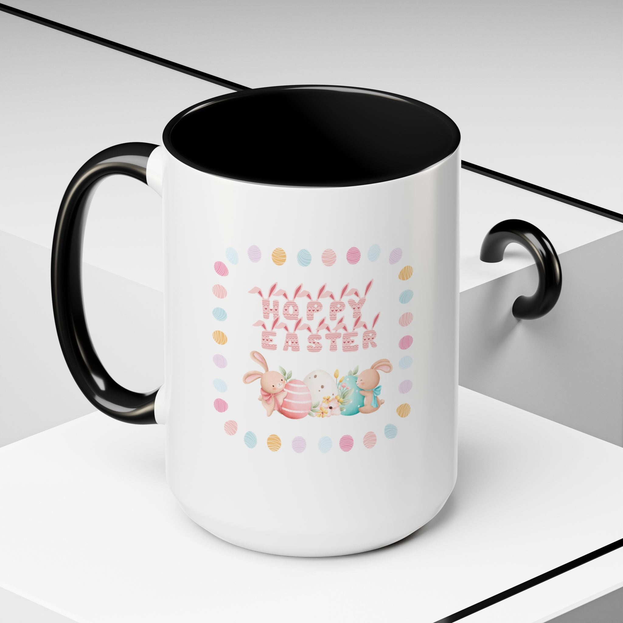 Hoppy Easter Accent Coffee Mug - 11oz & 15oz