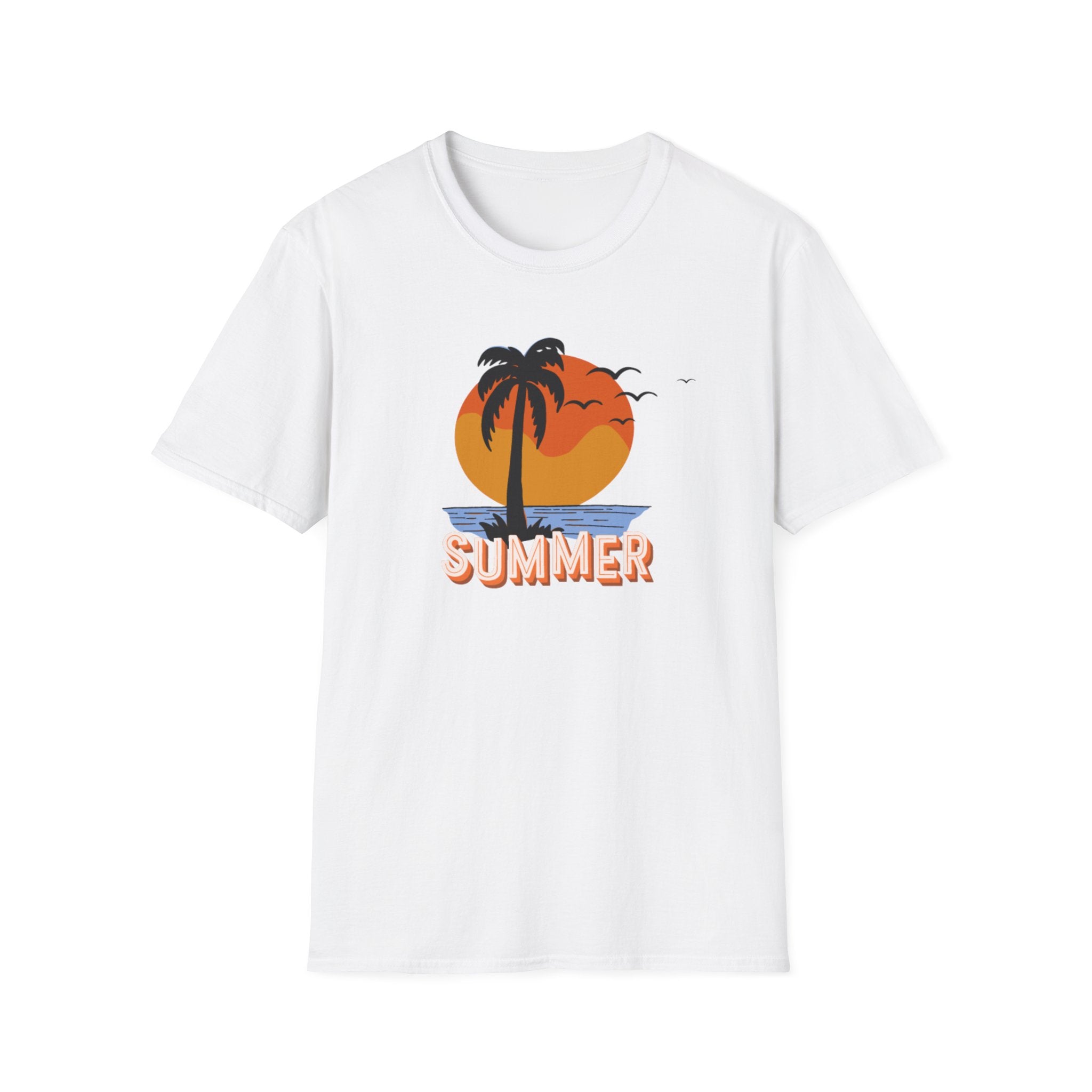 Summer Sunset Unisex Softstyle T-Shirt