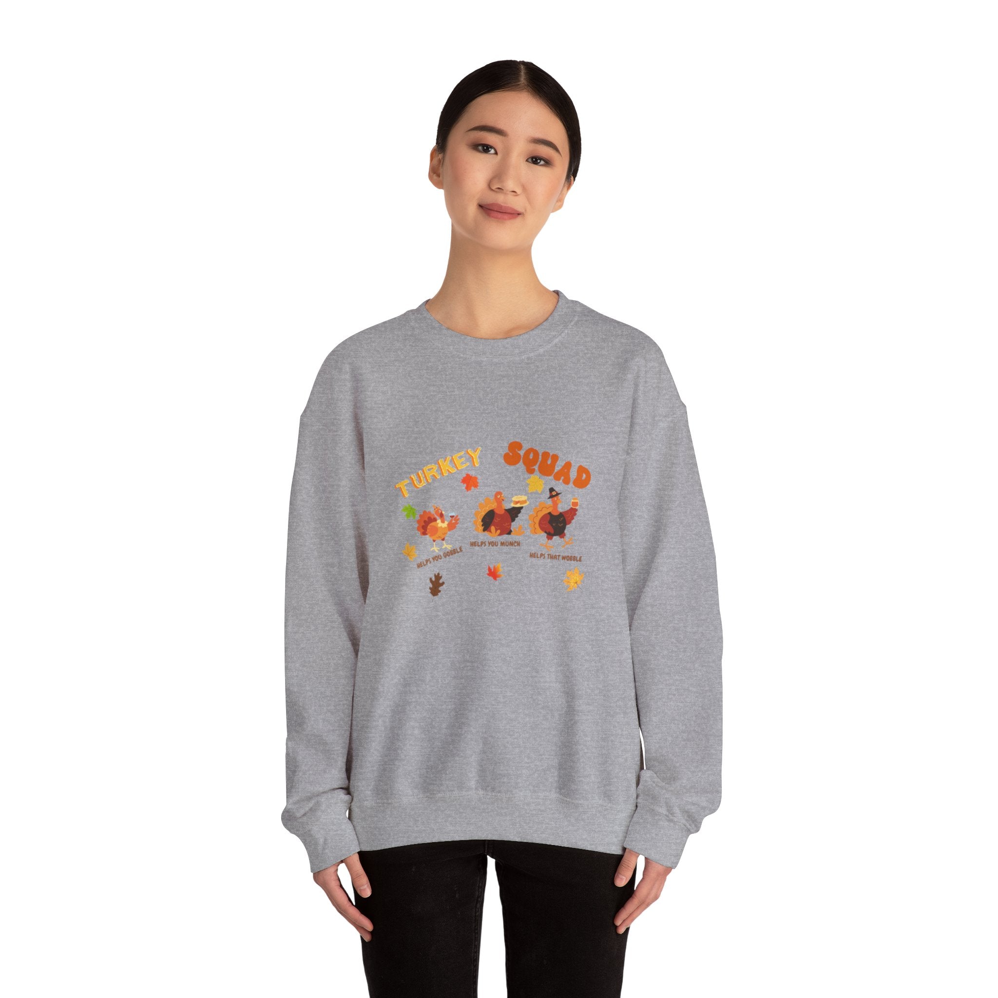 Turkey Squad Unisex Heavy Blend™ Crewneck Sweatshirt