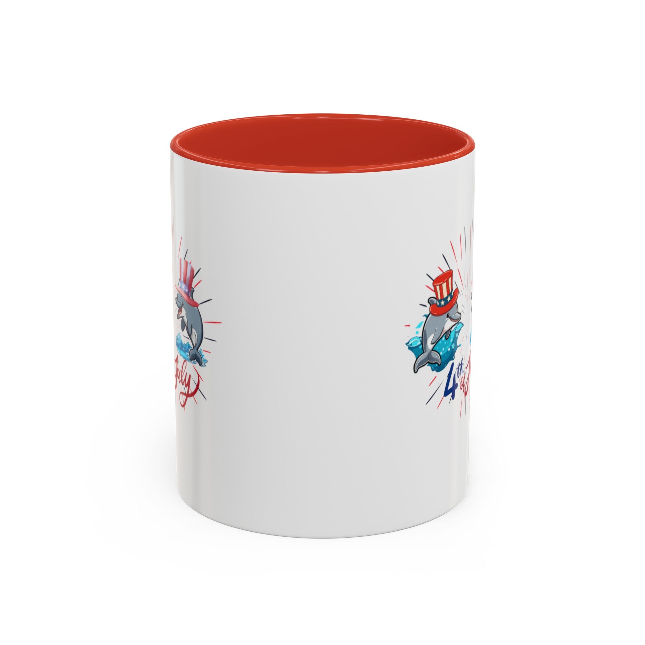 Splash 4th Of July Accent Coffee Mug (11, 15oz)