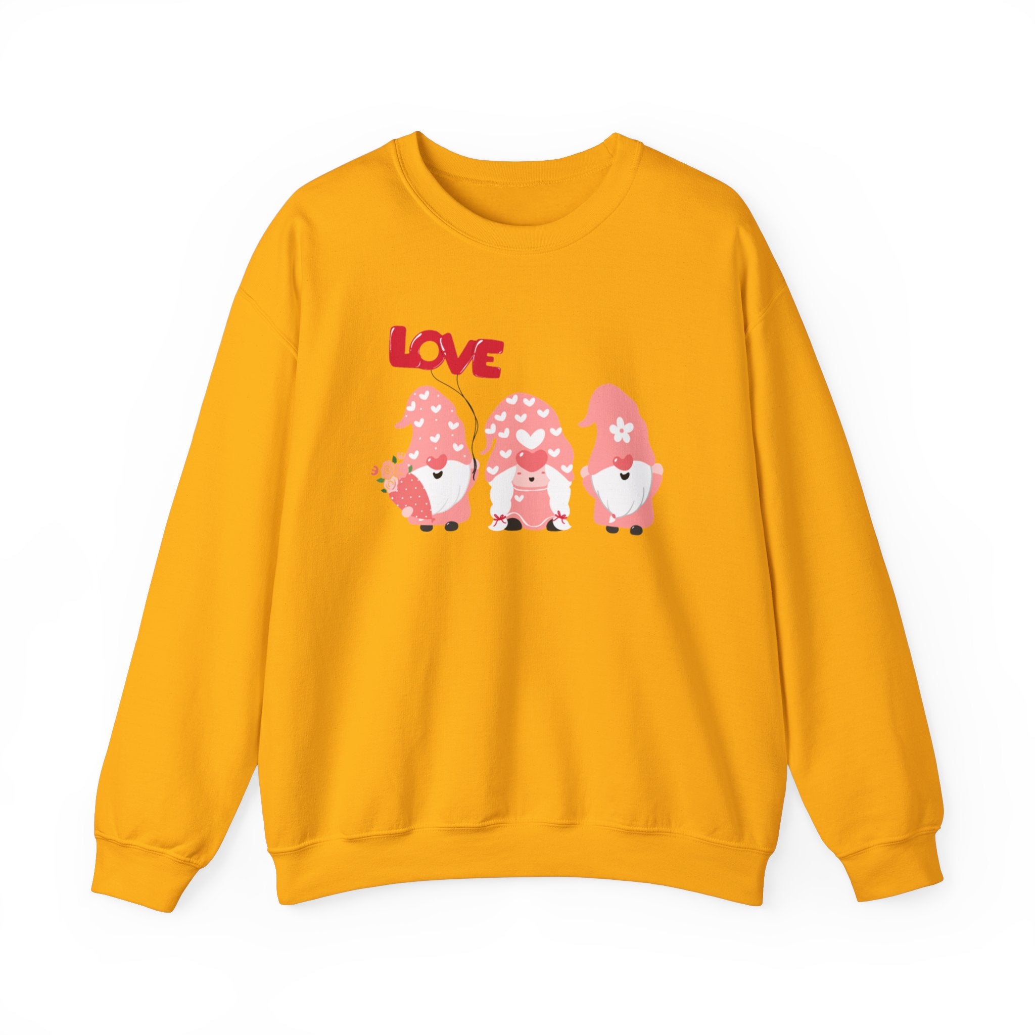 Love Gnome Day Unisex Heavy Blend™ Crewneck Sweatshirt