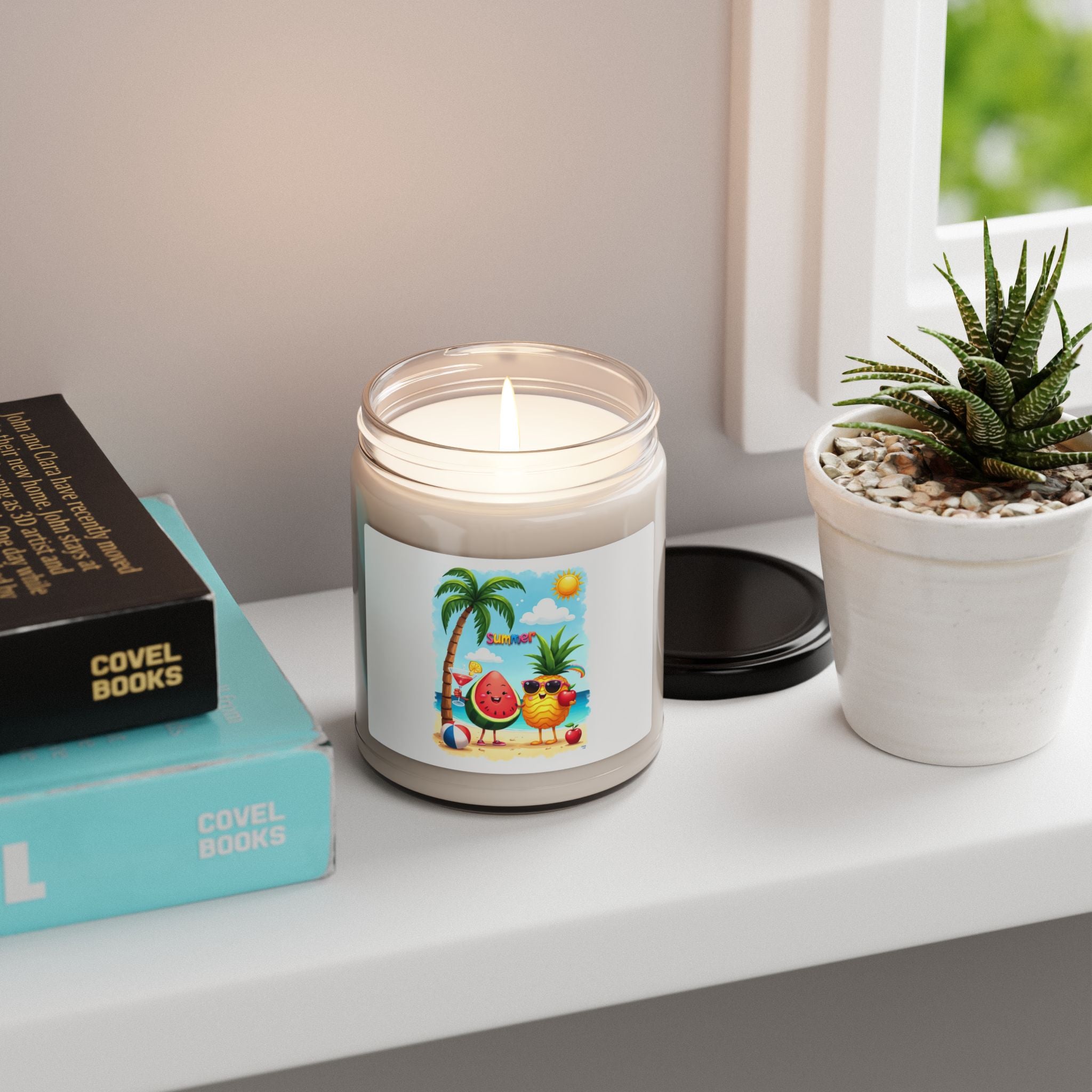 Summer Cool Scented Soy Candle