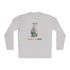 Father's Day King of the Castle Long Sleeve Tee | Unisex Lightweight Shirt