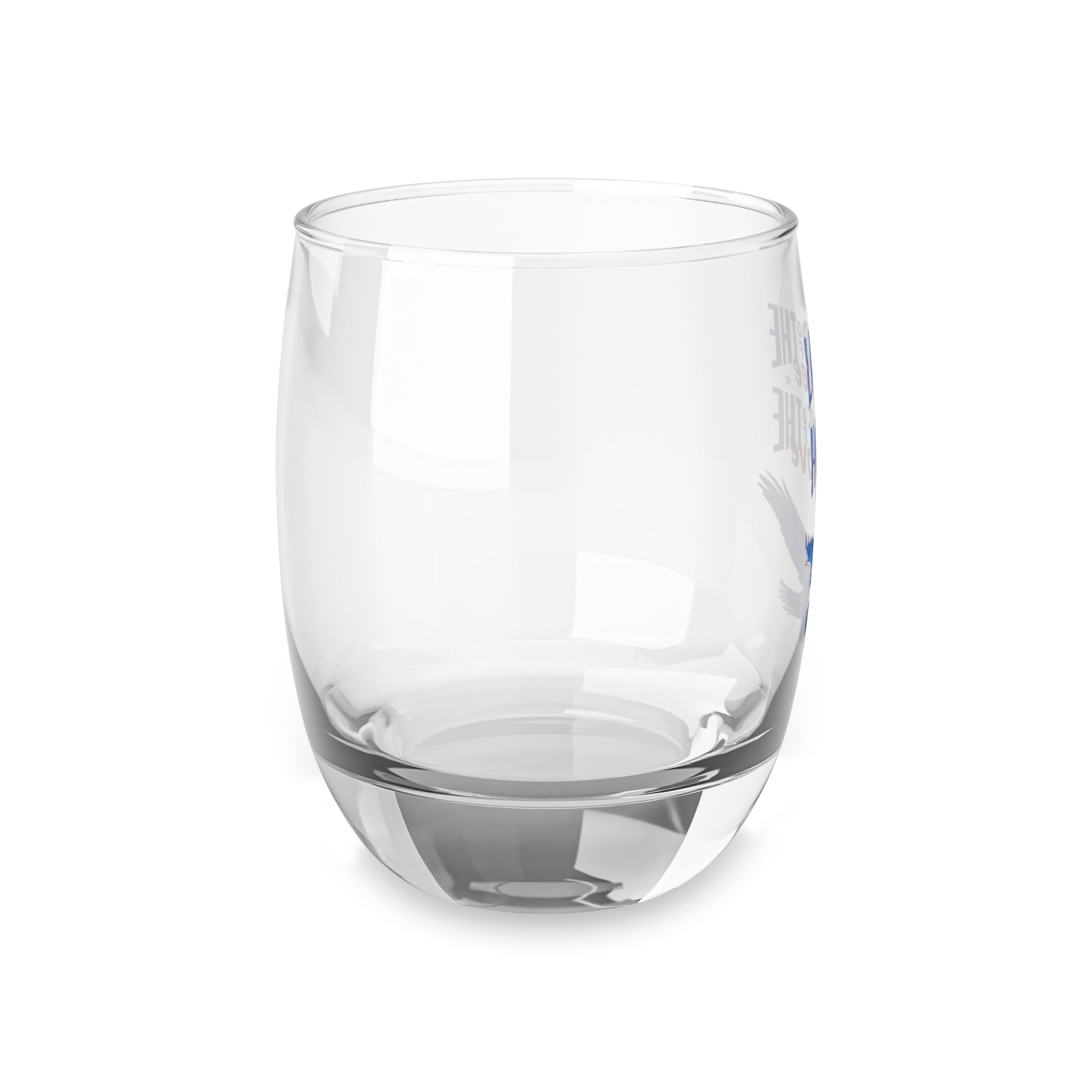 Land Of The Free Home Of The Brave Whiskey Glass