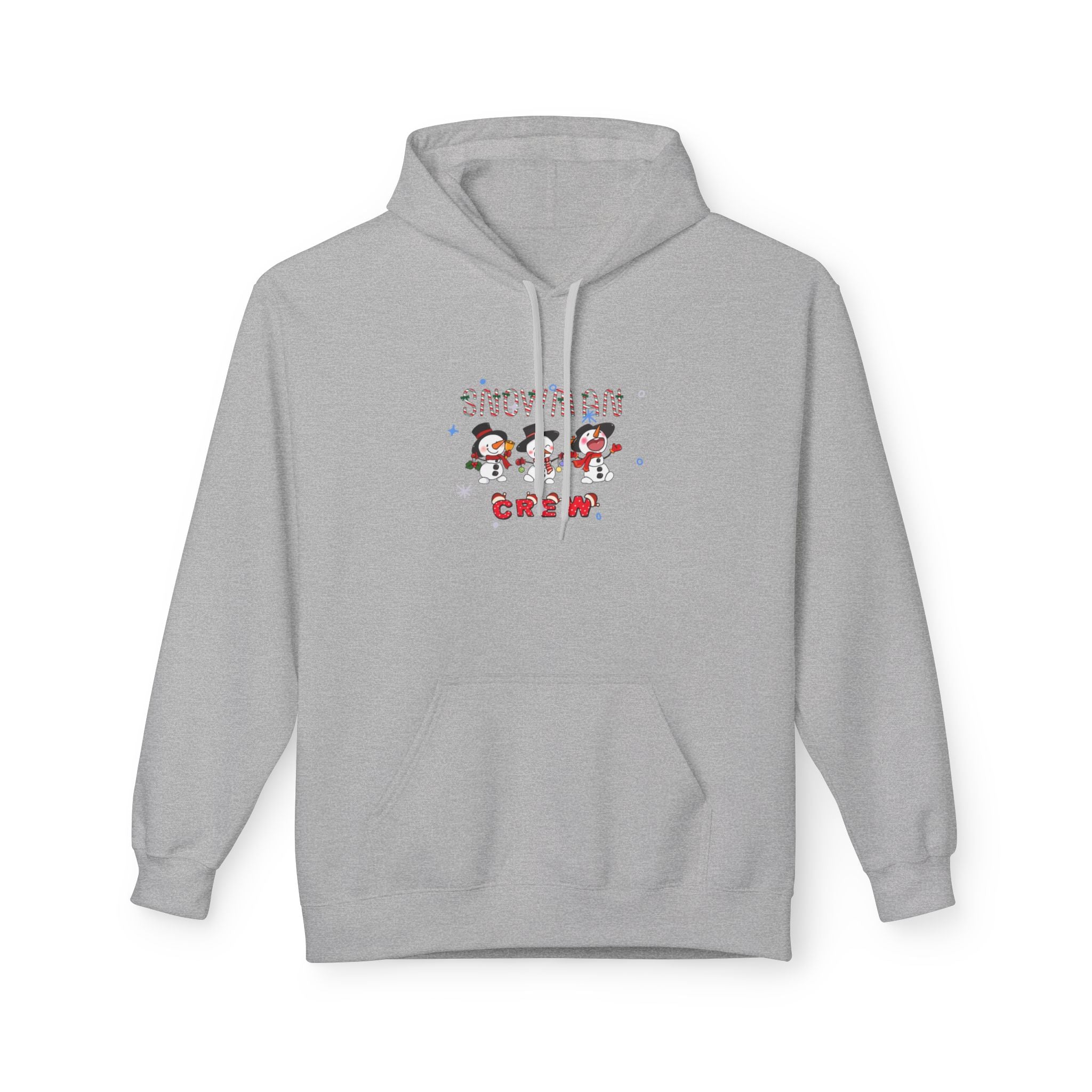 Snowman Crew Unisex Midweight Softstyle Fleece Hoodie