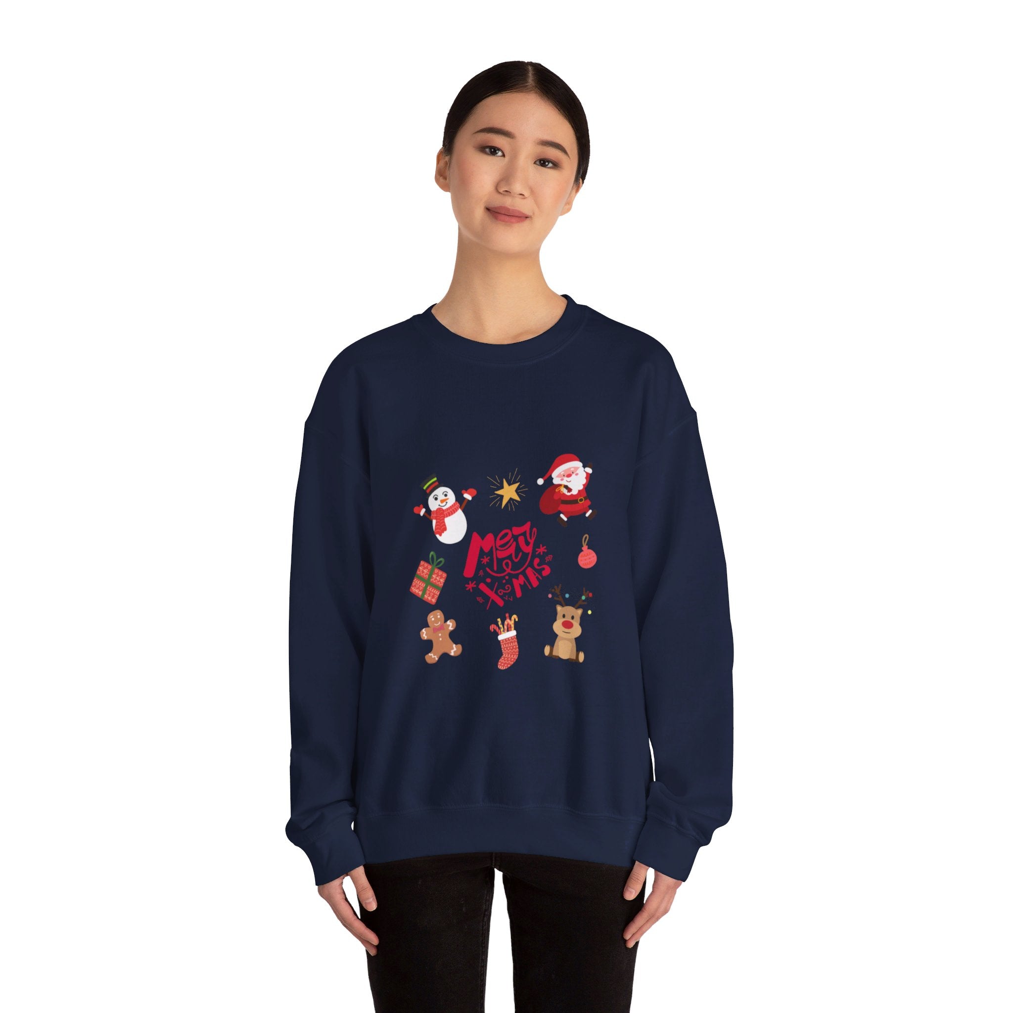 Merry Christmas Crew Unisex Heavy Blend™ Crewneck Sweatshirt