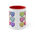 Will You Be My Valentine? Accent Coffee Mug, 11oz