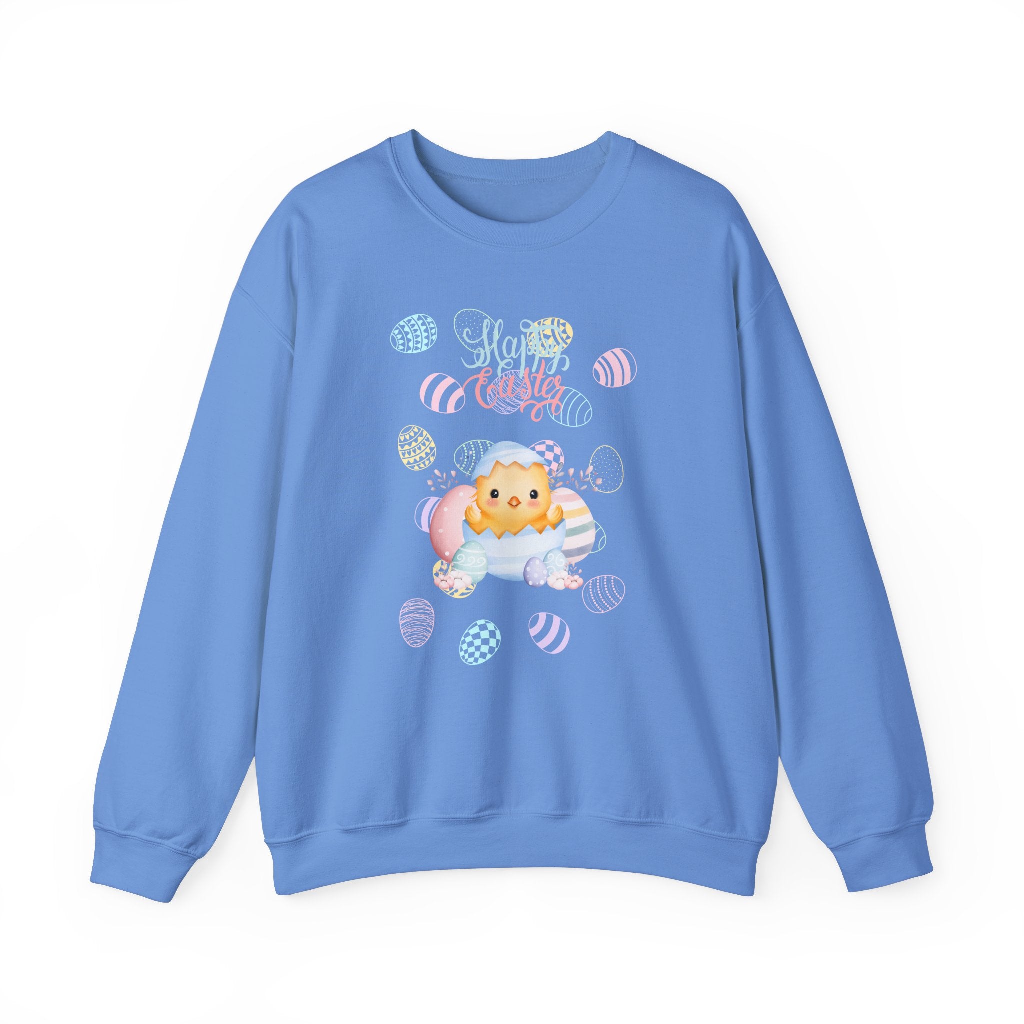 Chick Happy Easter Crewneck Sweatshirt - Unisex Heavy Blend™