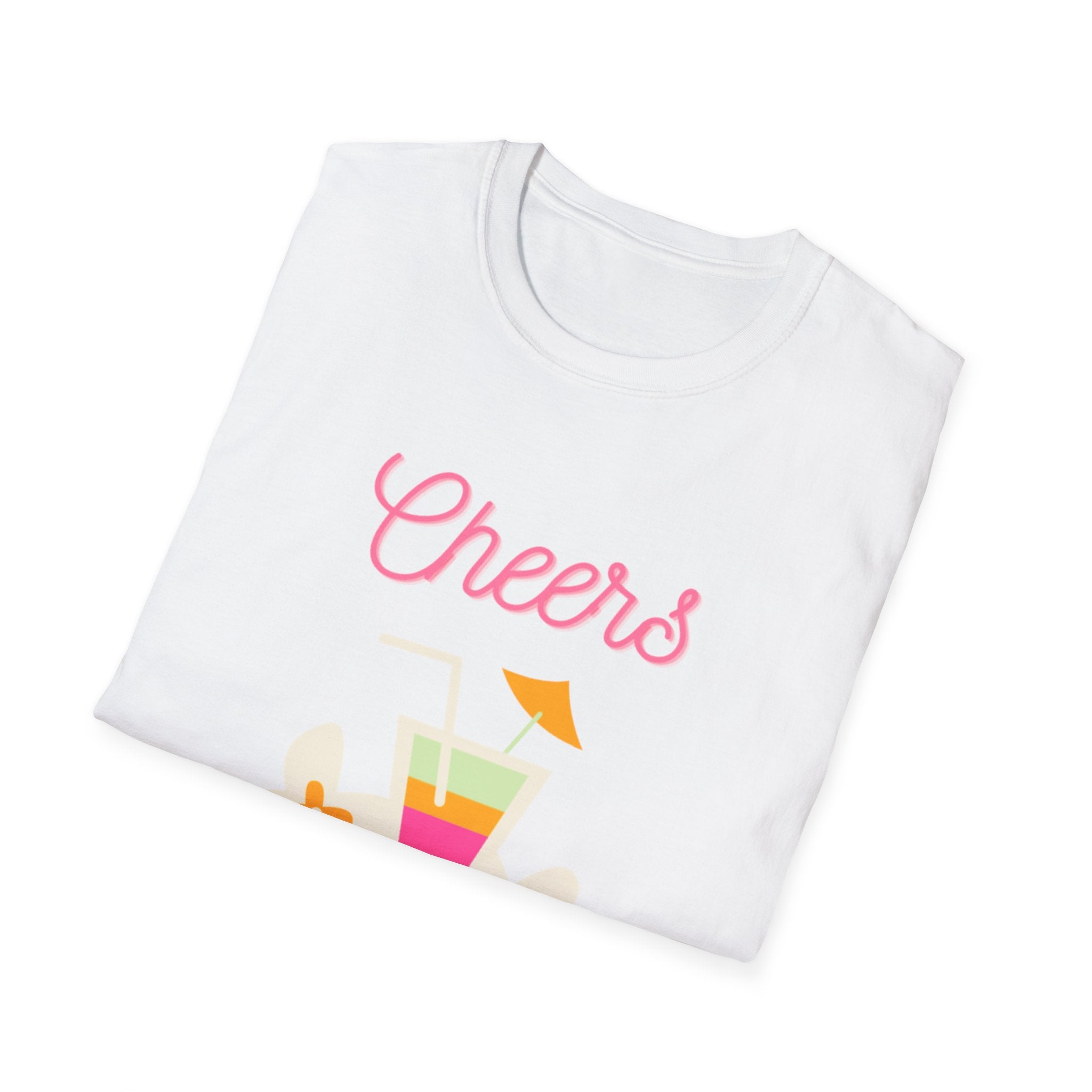 Cheers To Summer Unisex Softstyle T-Shirt