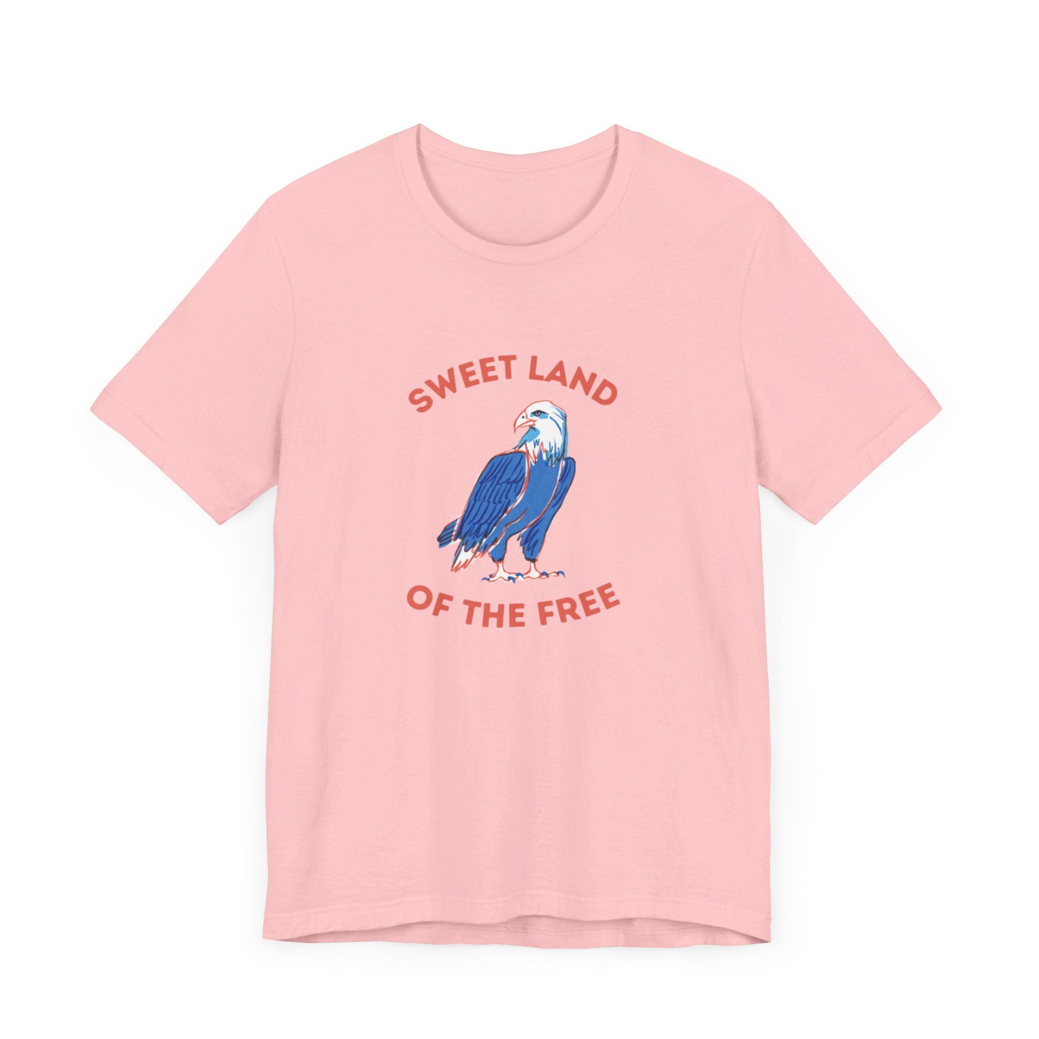 Sweet Land Of The Free Unisex Jersey Short Sleeve Tee