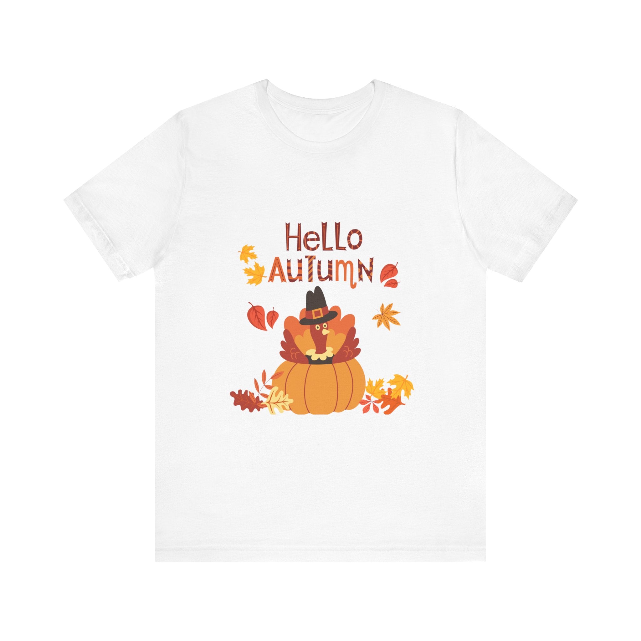 Hello Autumn Unisex Jersey Short Sleeve Tee