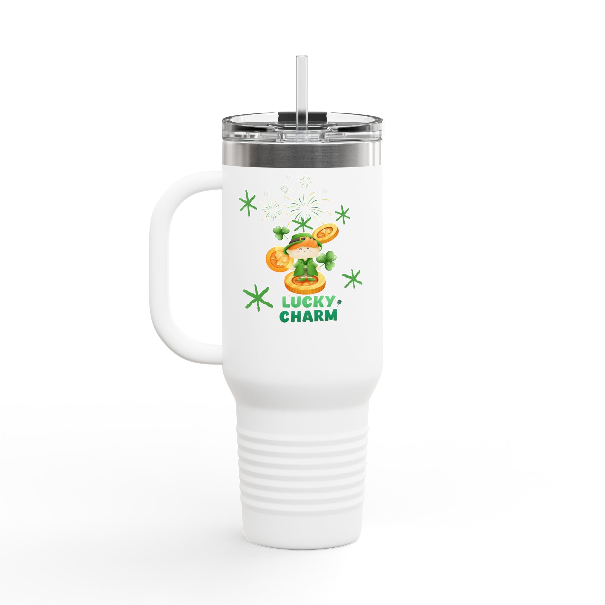 Lucky Charm Insulated Travel Mug - 40oz St. Patrick's Day