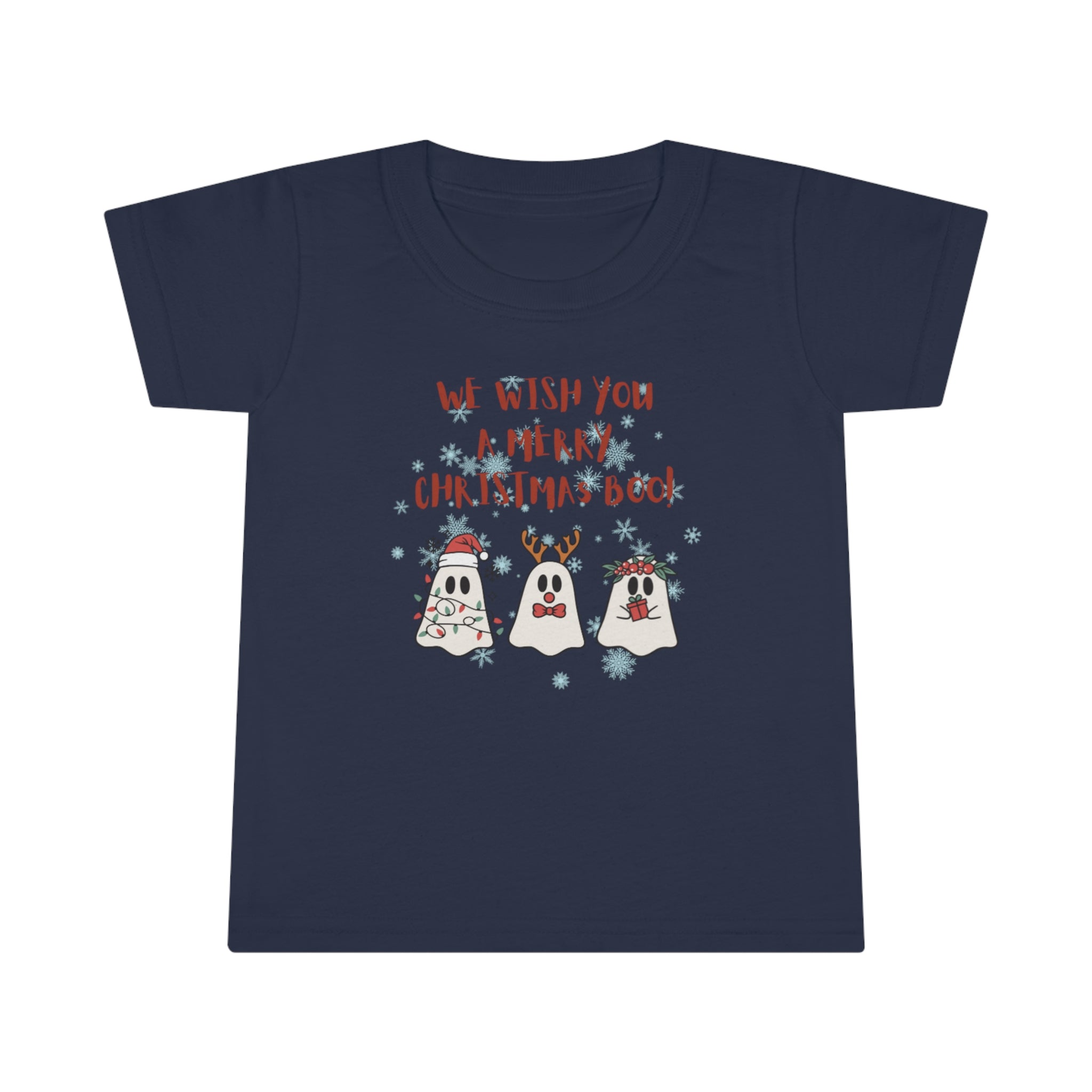 We Wish You A Merry Christmas Boo Toddler T-shirt