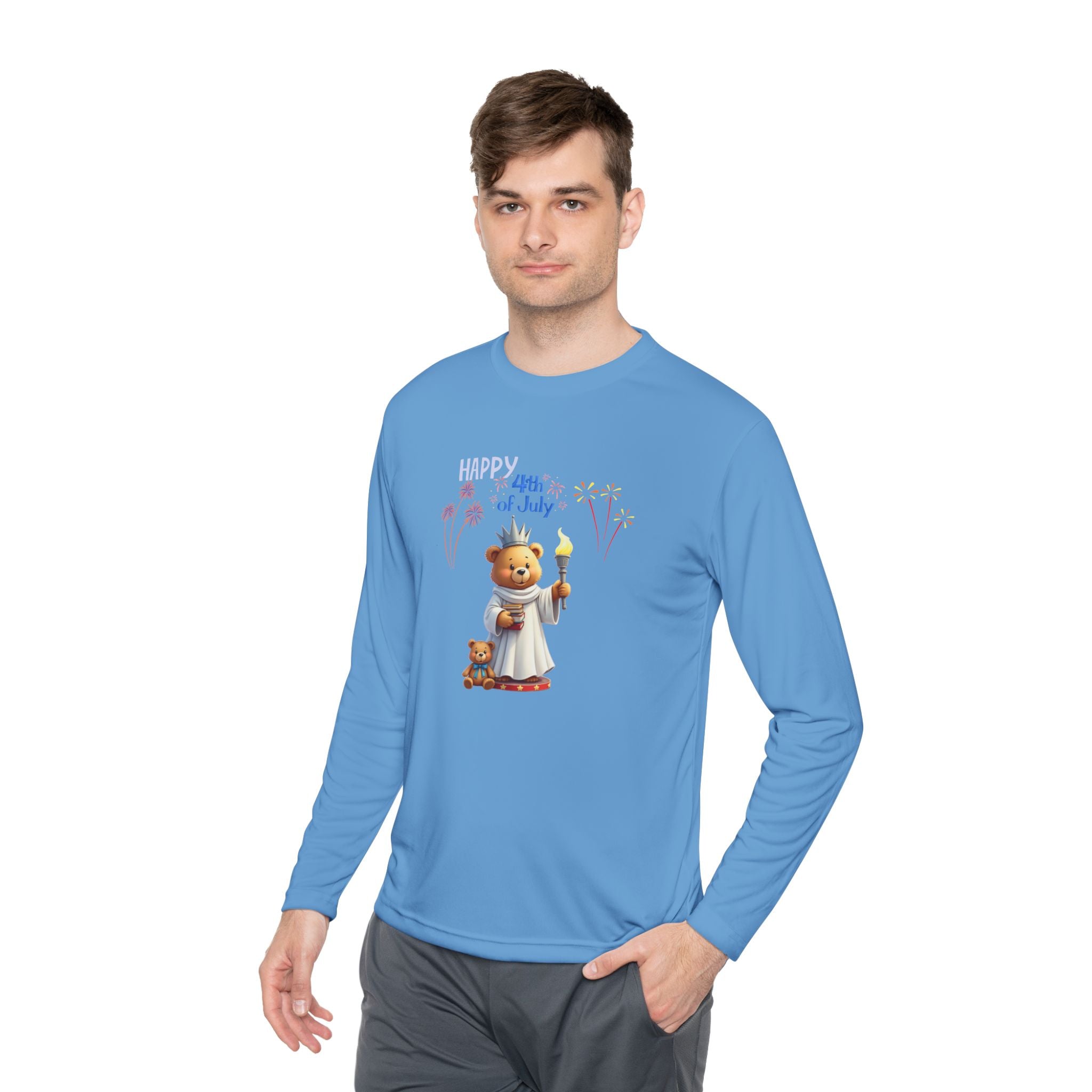 Lay Liberty Unisex Lightweight Long Sleeve Tee