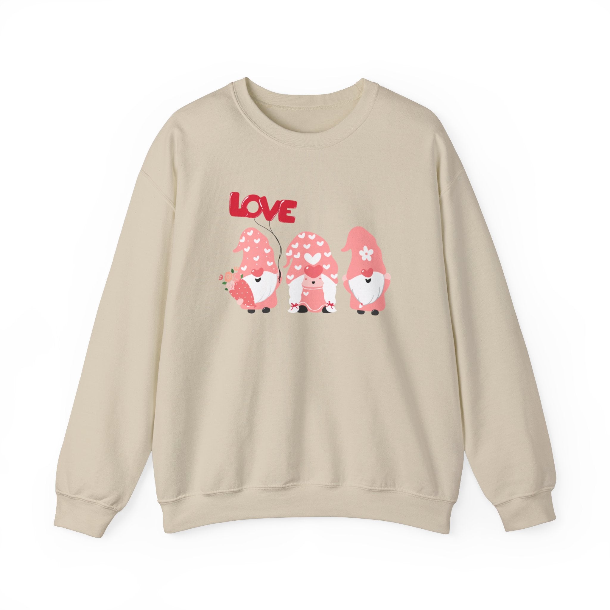 Love Gnome Day Unisex Heavy Blend™ Crewneck Sweatshirt