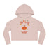 Pumpkin Season Women’s Cropped Hooded Sweatshirt