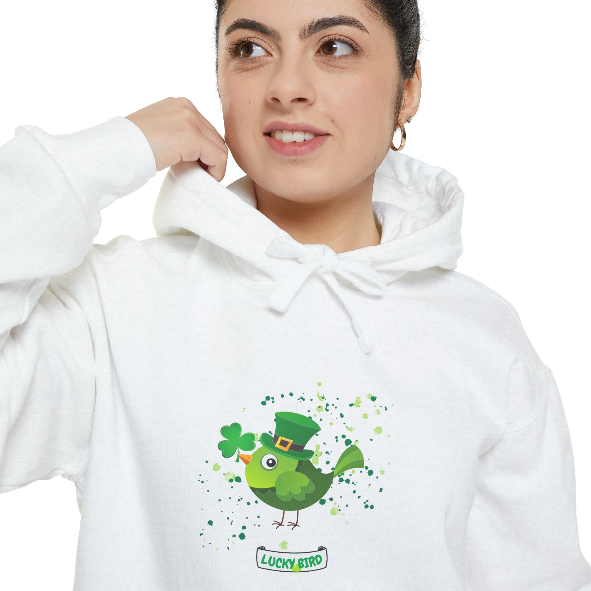 Lucky Bird Charm Hoodie