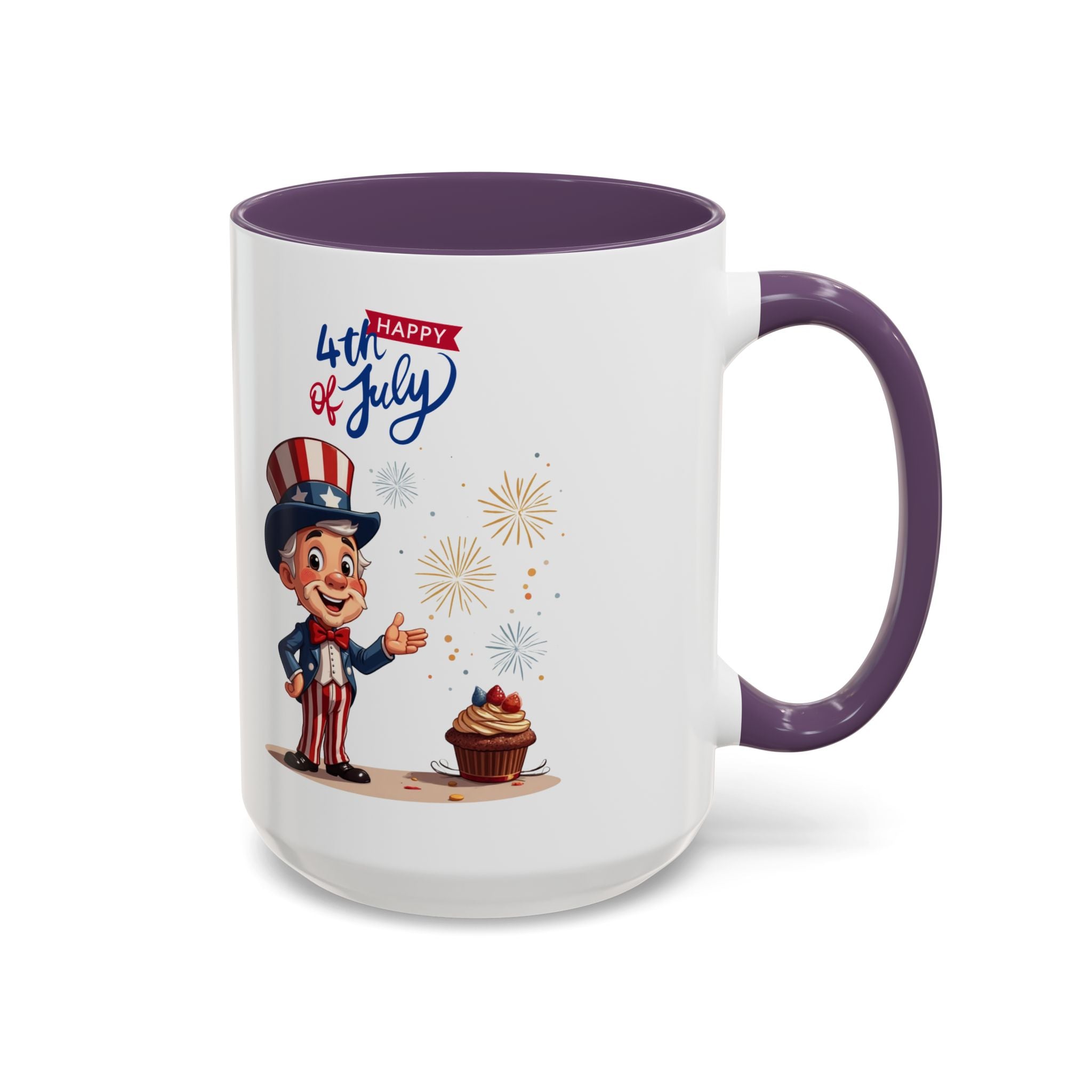 Uncle Sam Happy 4th of July Coffee Mug