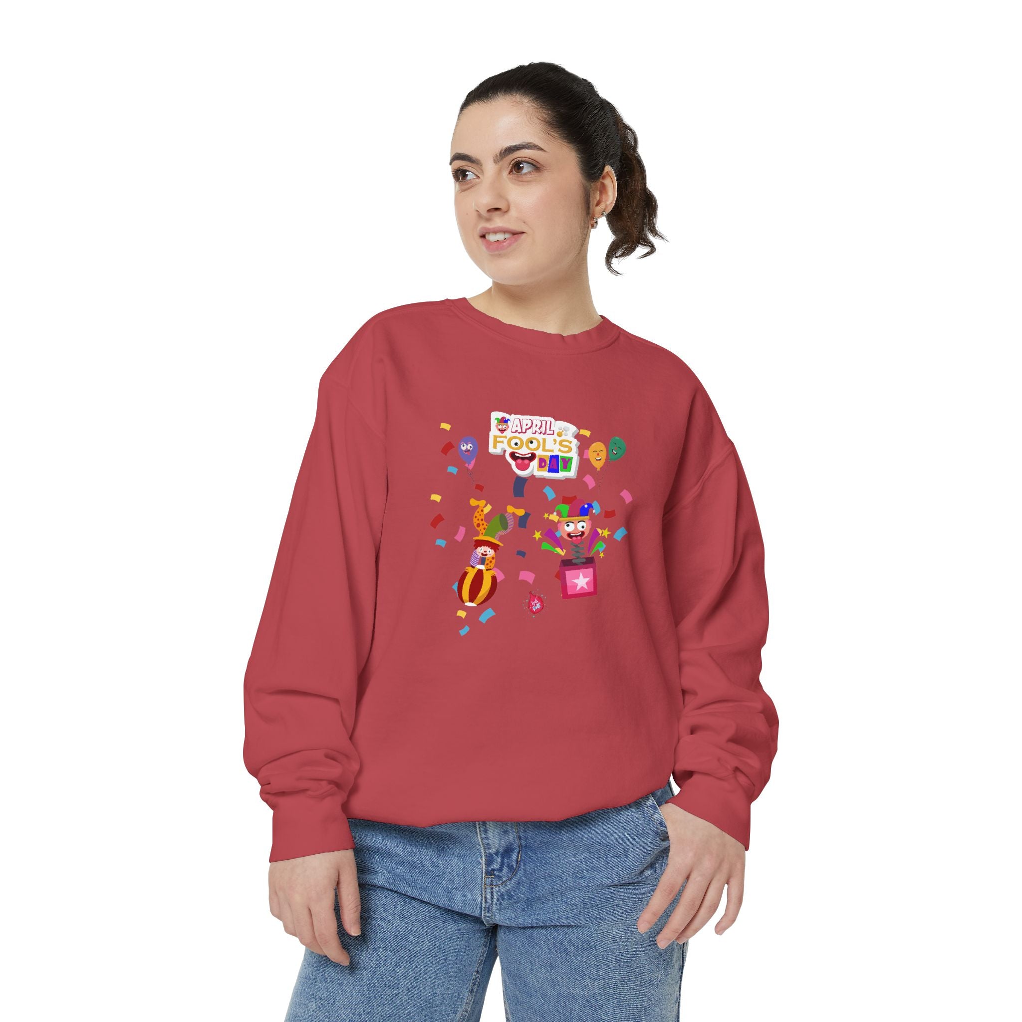 All April Fool's Day Garment-Dyed Sweatshirt