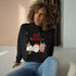 Merry Xmas Crew Crop Hoodie