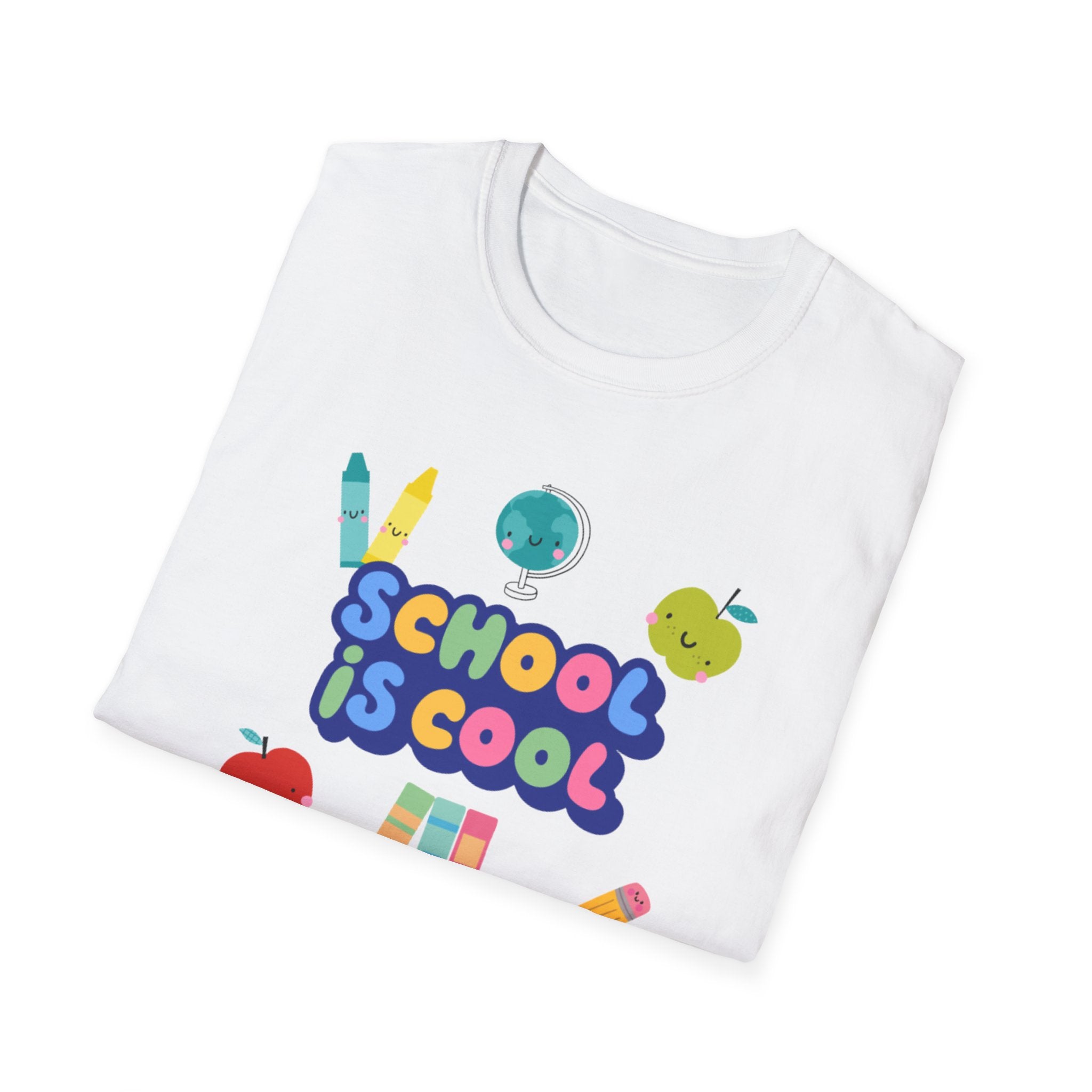 School Is Cool Unisex Softstyle T-Shirt