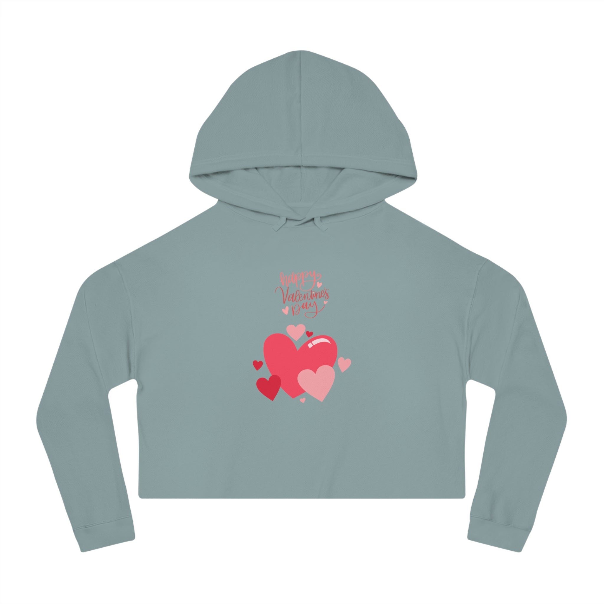 Be My Sweetheart Women’s Cropped Hooded Sweatshirt