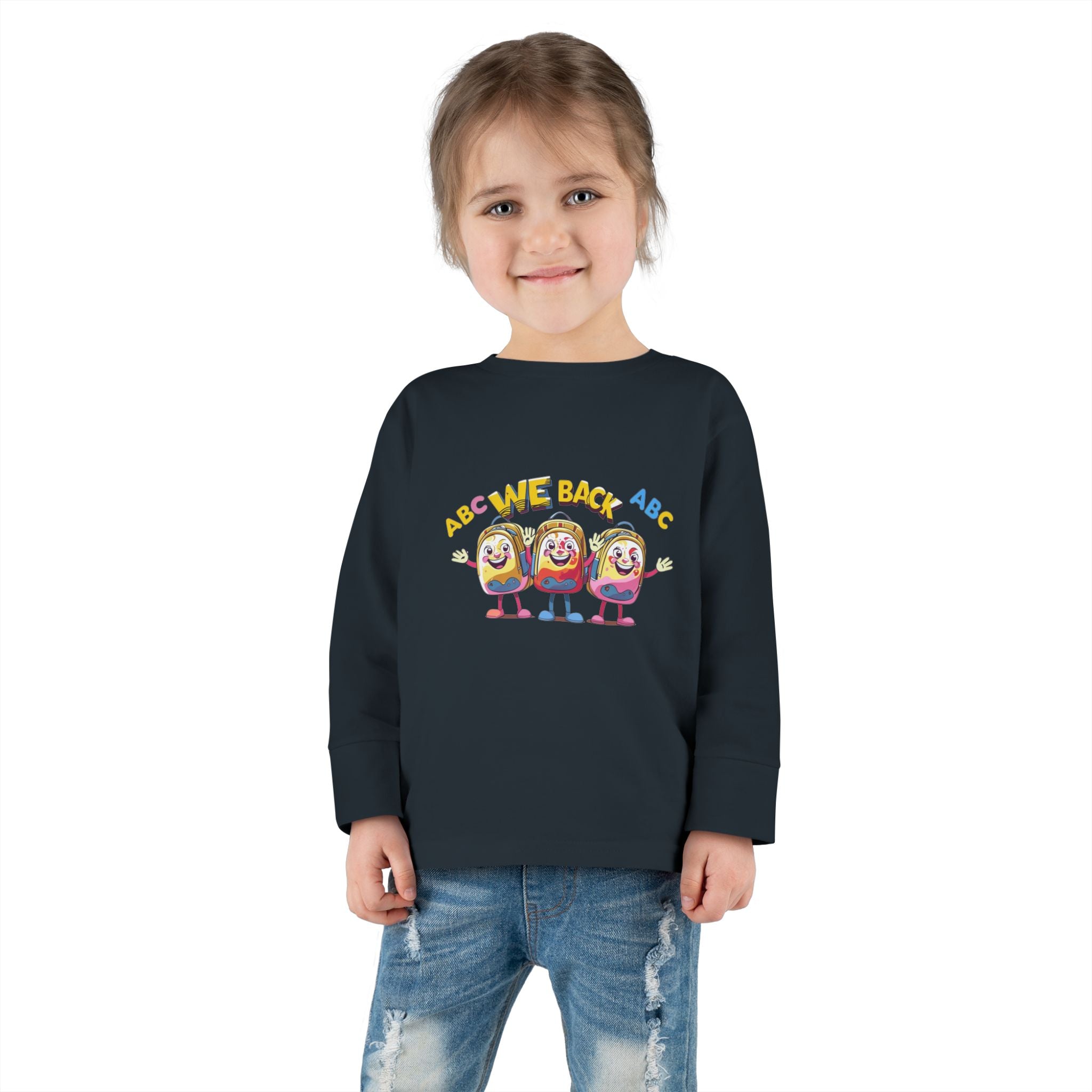 We Back Toddler Long Sleeve Tee