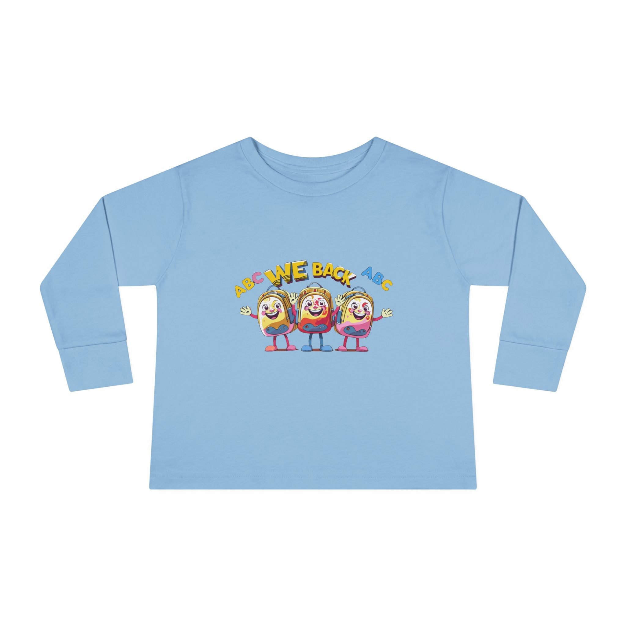 We Back Toddler Long Sleeve Tee