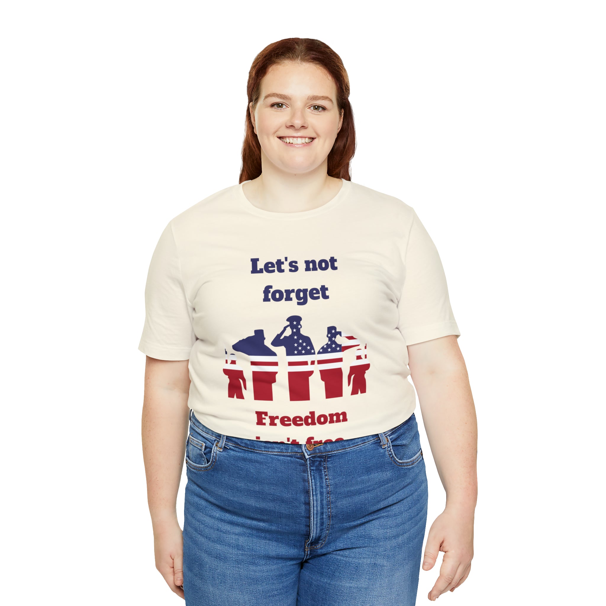 Memorial Day Freedom Is Not Free Unisex Jersey Short Sleeve Tee