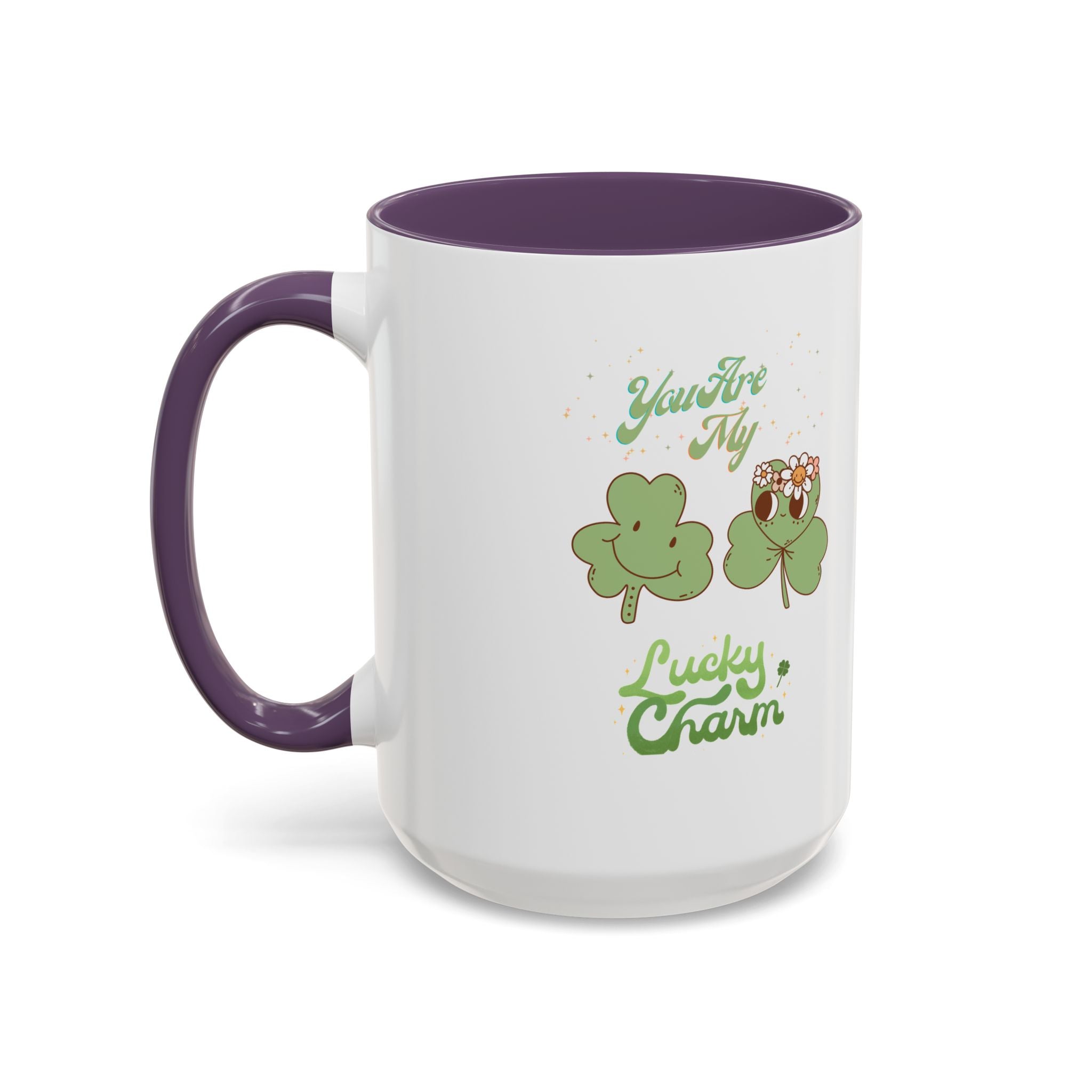 You're my Lucky Charm Accent Coffee Mug - St. Patrick's Day Gift