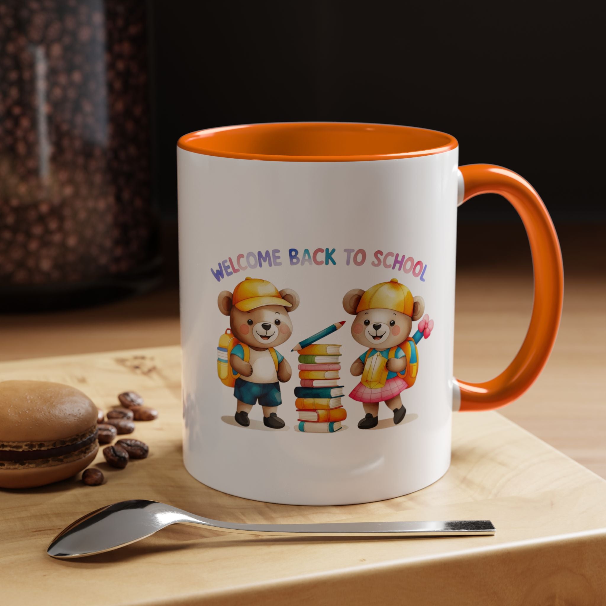 Welcome Back to School Bear Coffee Mug - 11oz, 15oz