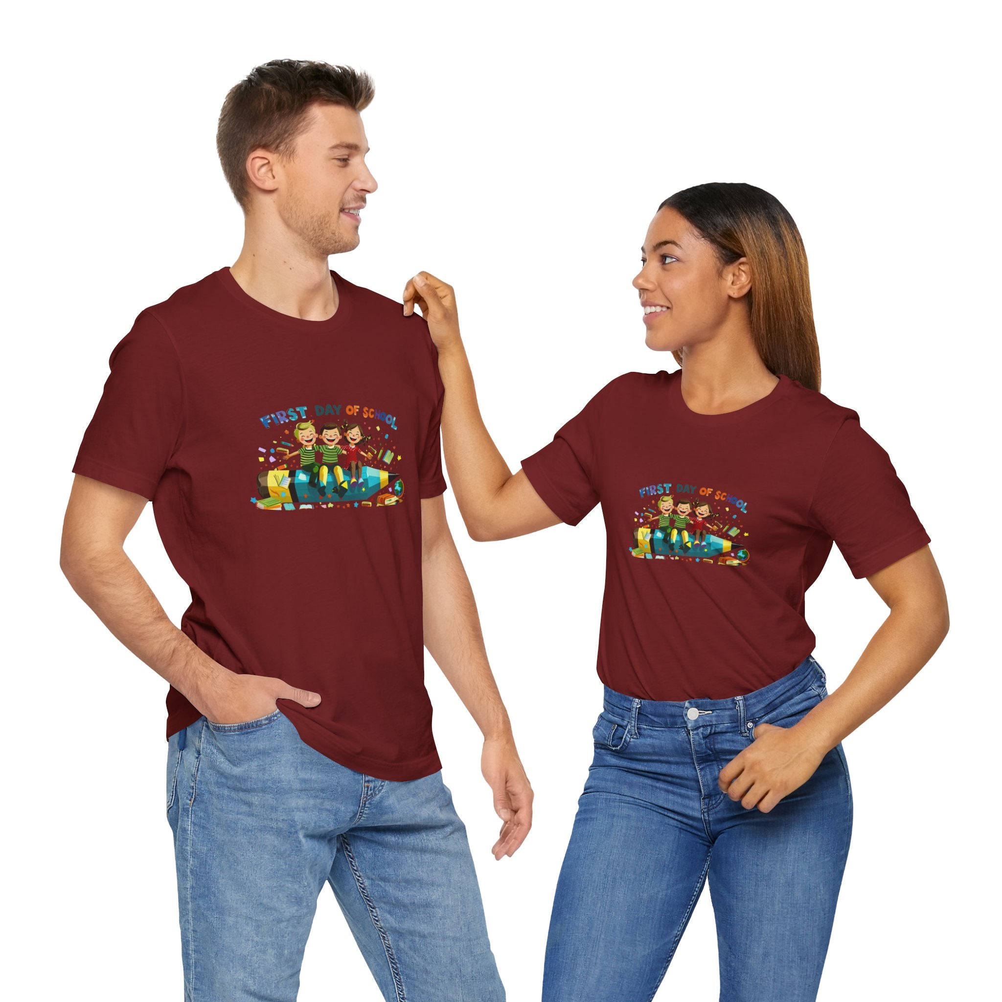 First Day of School T-Unisex Graphic Tee