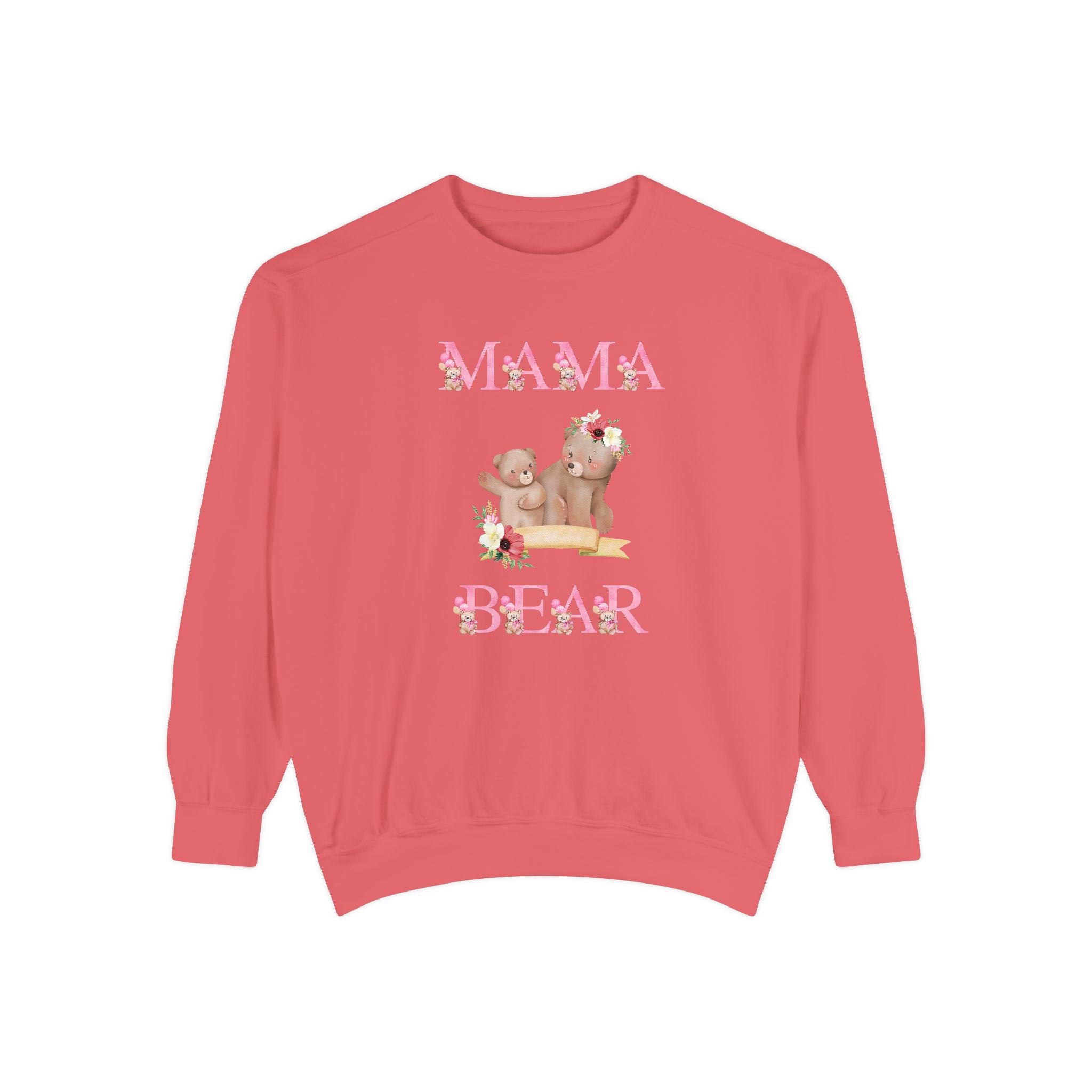Mama Bear Unisex Garment-Dyed Sweatshirt