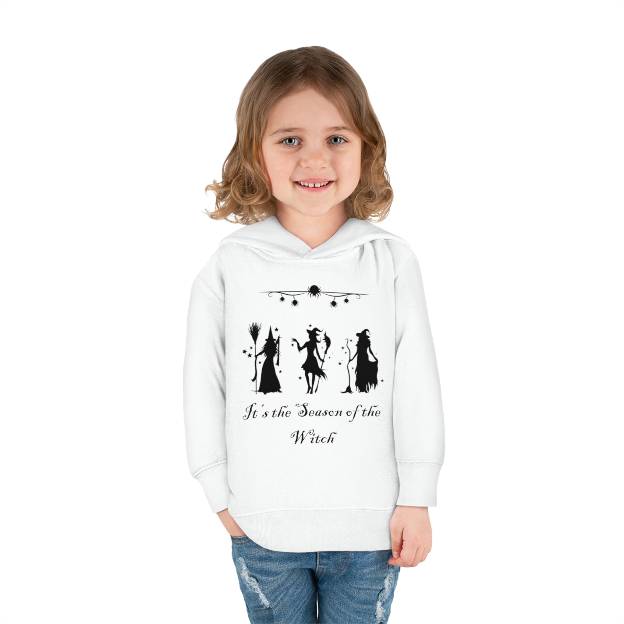 It's The Season of the Witch Toddler Pullover Fleece Hoodie