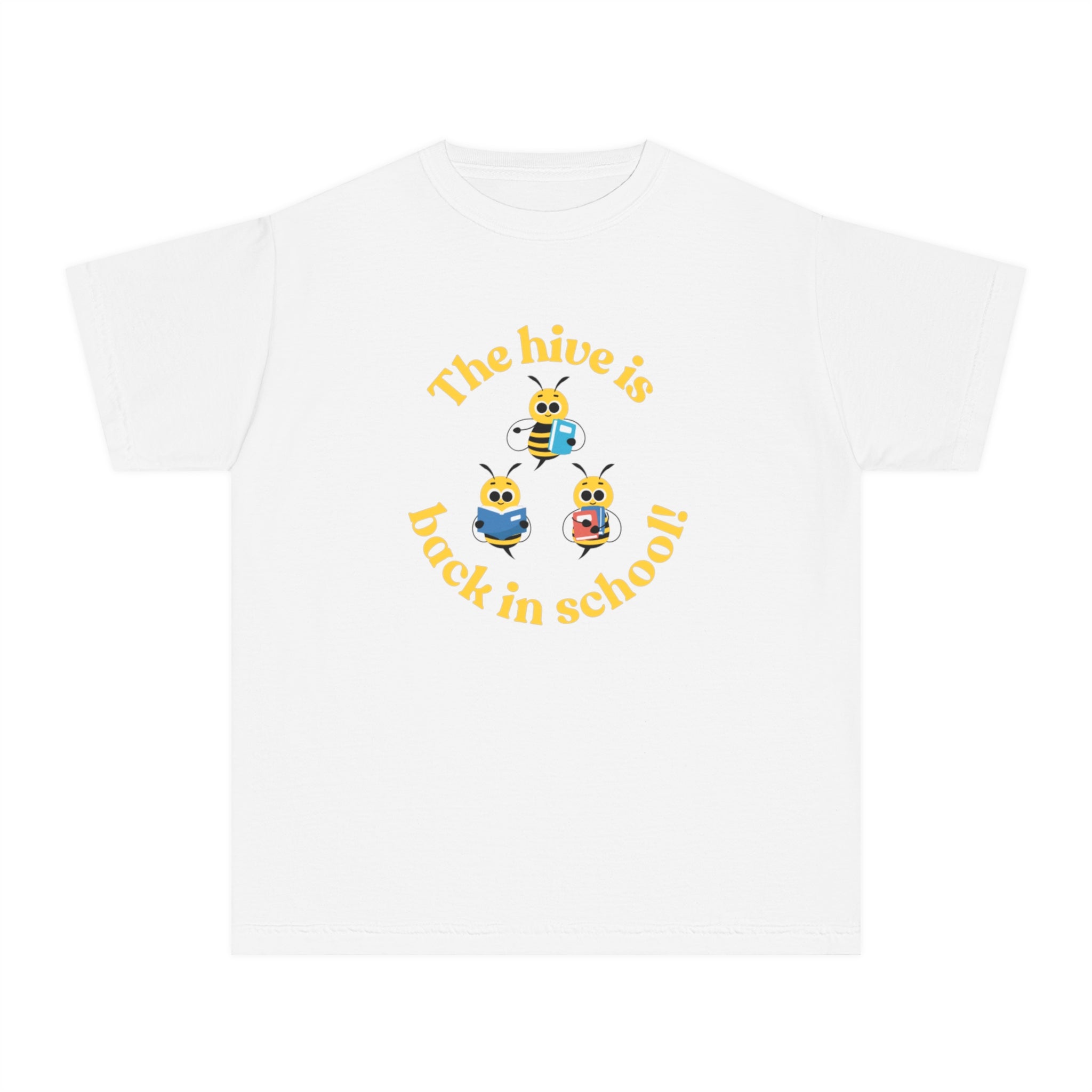 The Hive Is Back In School Youth Midweight Tee