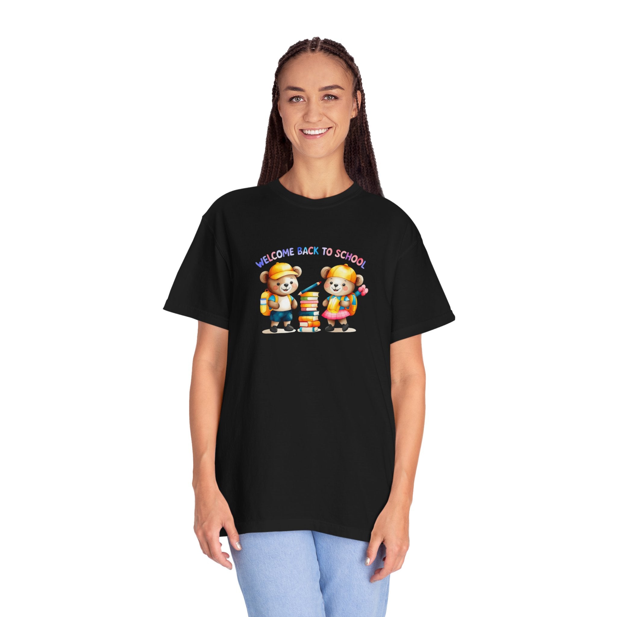Welcome Back to School Unisex Garment-Dyed T-Shirt