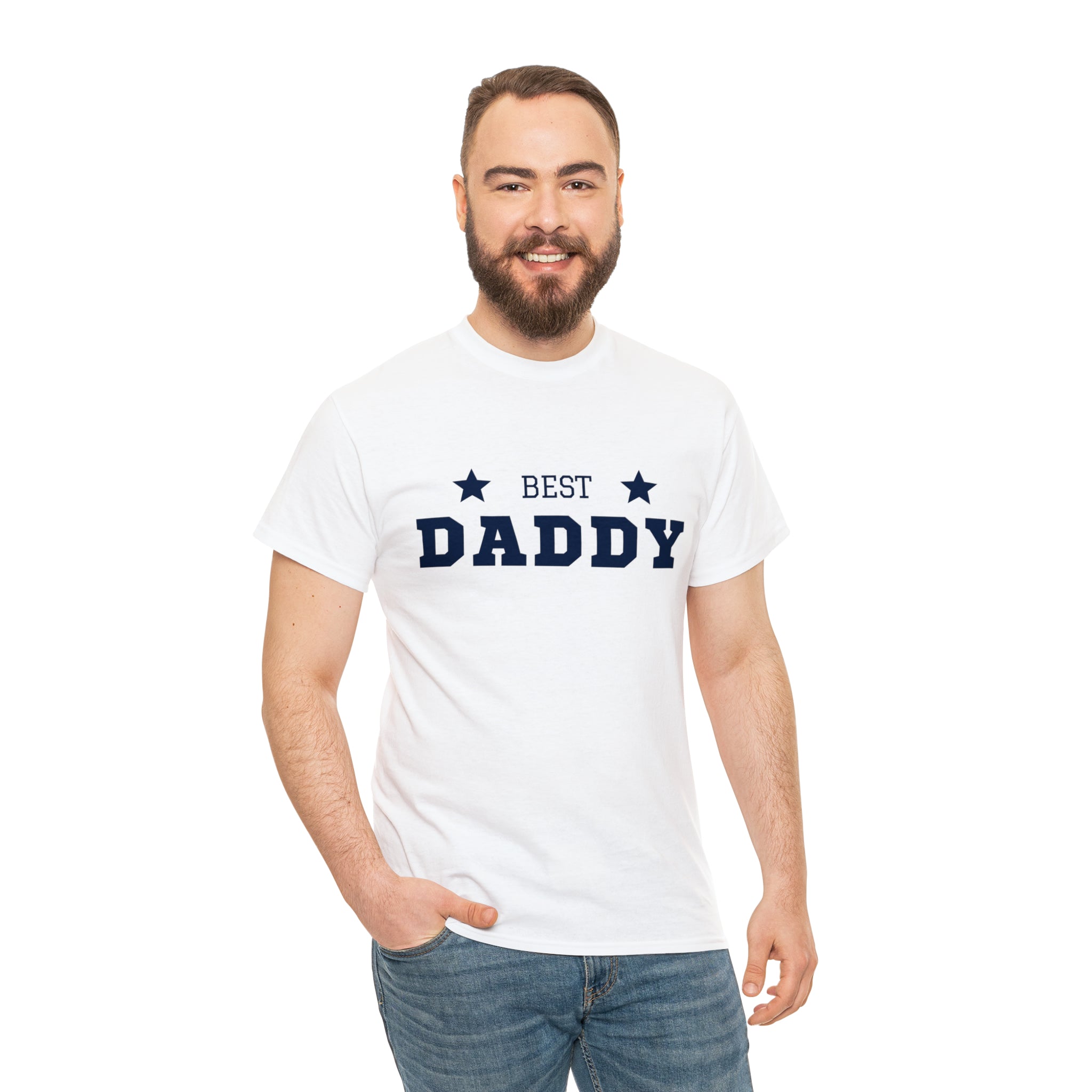 Happy Daddy's Day Unisex Heavy Cotton Tee