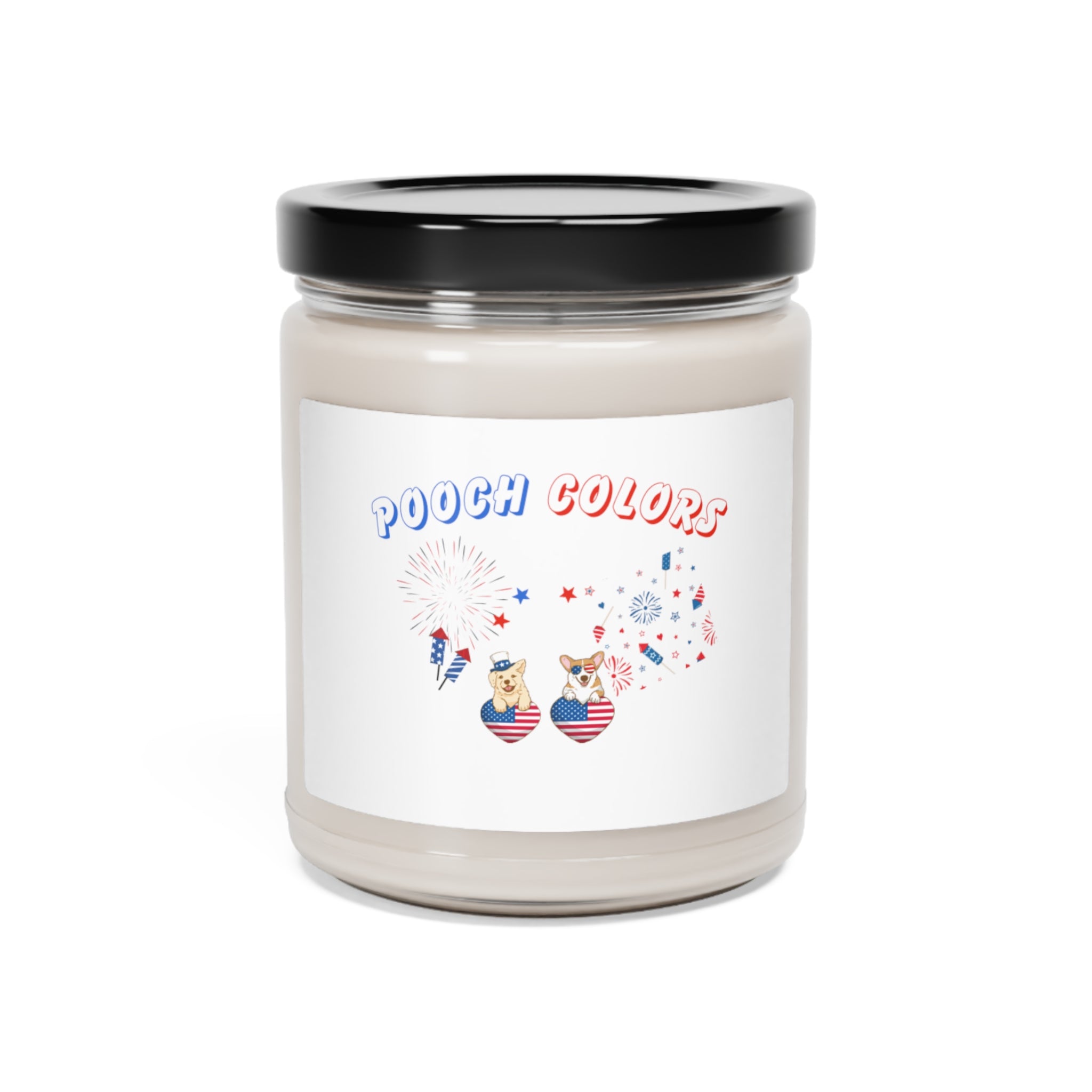 Pooch Colors Scented Soy Candle, 9oz